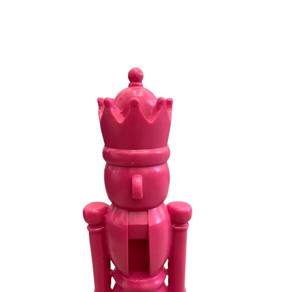 Sugarplum Dreams Christmas Nutcracker 14.5in Hot Pink Holiday Glam NEW - Picture 3 of 10
